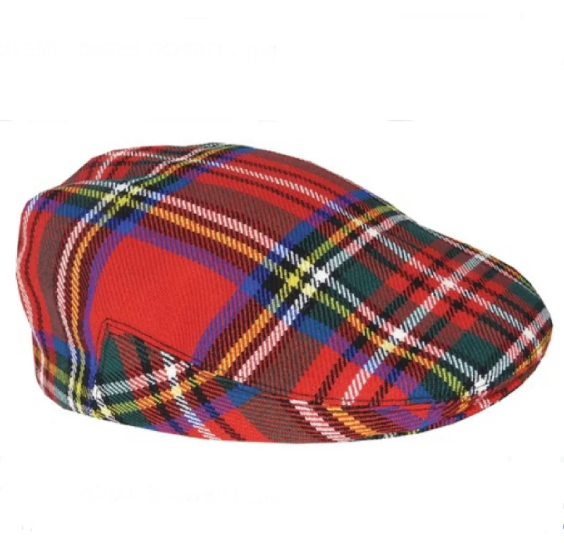 Linney Tartan Flat Cap - Royal Stewart