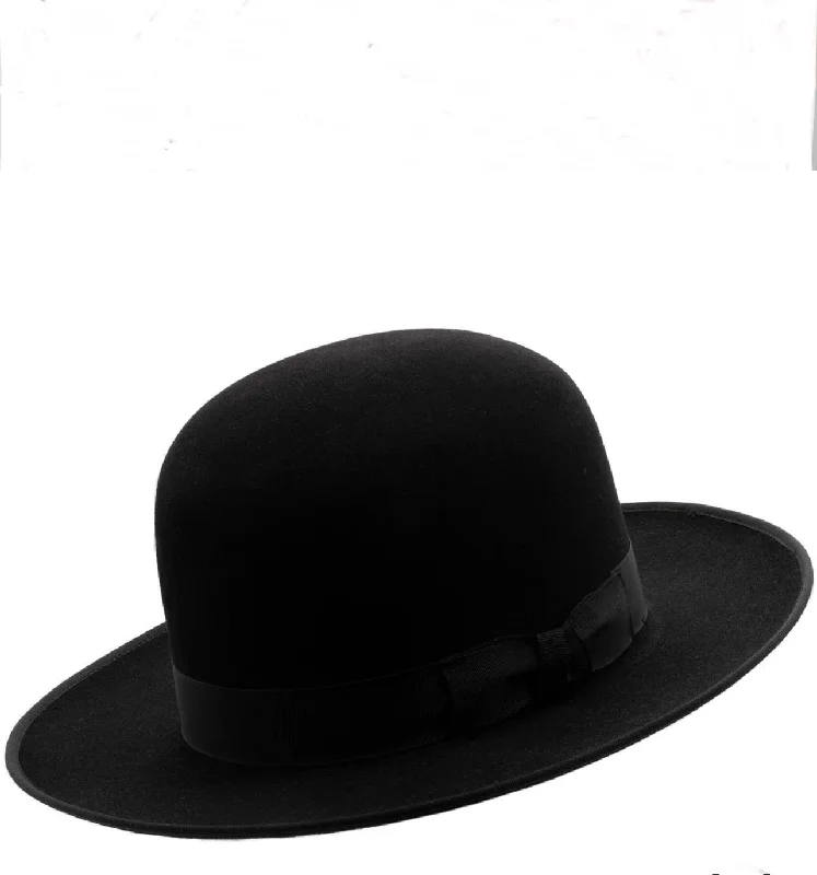 Akubra Squatter Open Crown - Black