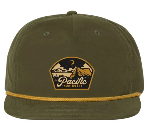 Woodland 5-Panel Hat Olive