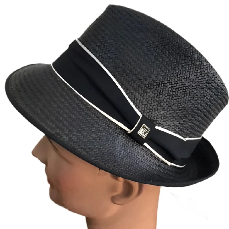 Hudson Panama Trilby - Black