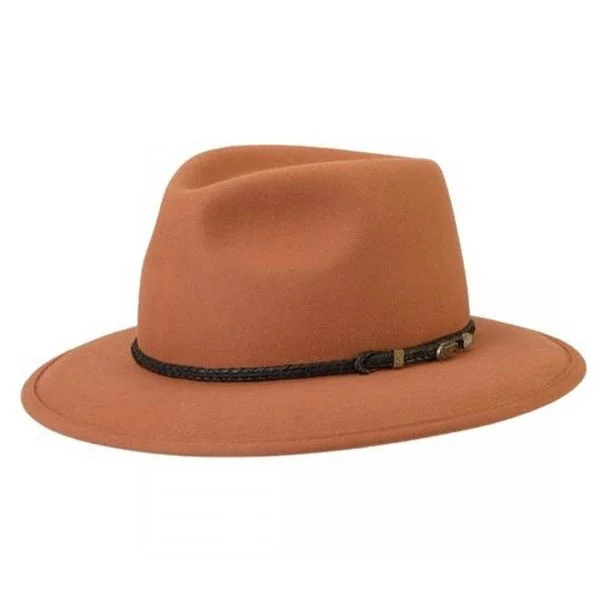 Akubra Traveller Fedora Rust 60cm - Last one!