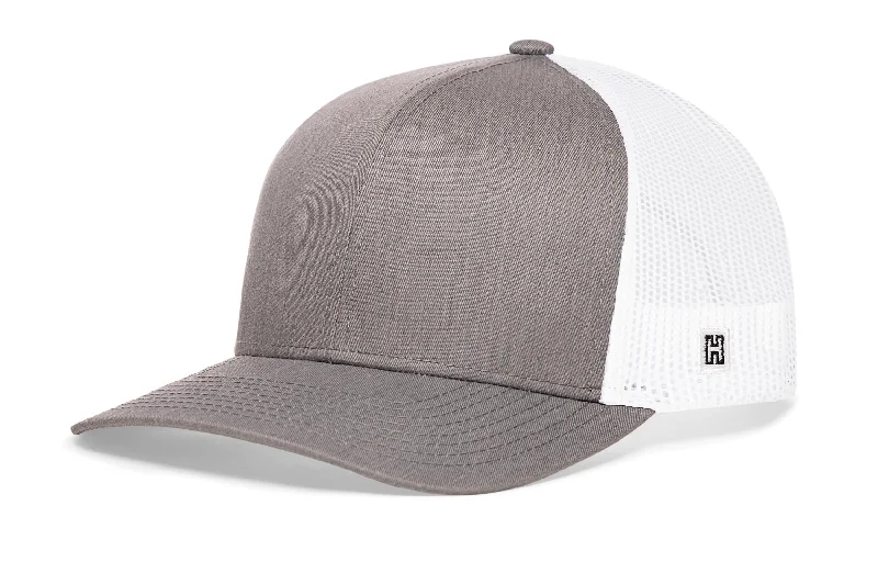 Blank Gray/White Trucker Hat