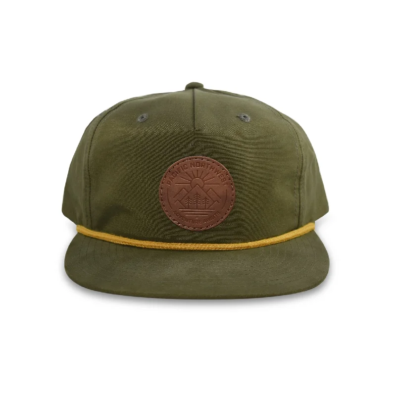 Moss 5-Panel Snapback