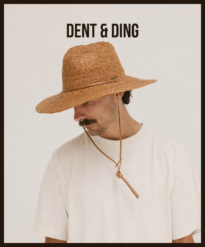 SAN O STRAW SUN HAT– DENT/DING