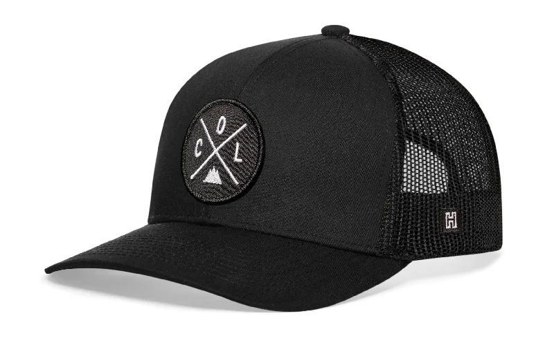 Colorado Trucker Hat  |  Black COL Snapback