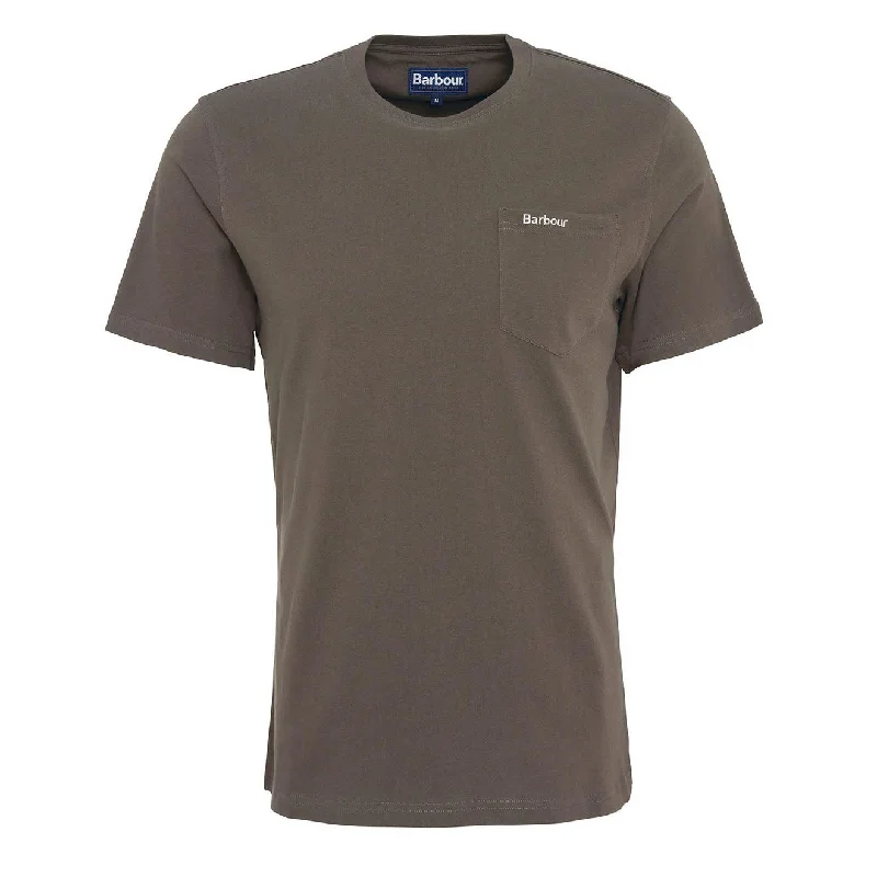 Barbour Langdon Pocket T-Shirt Tarmac