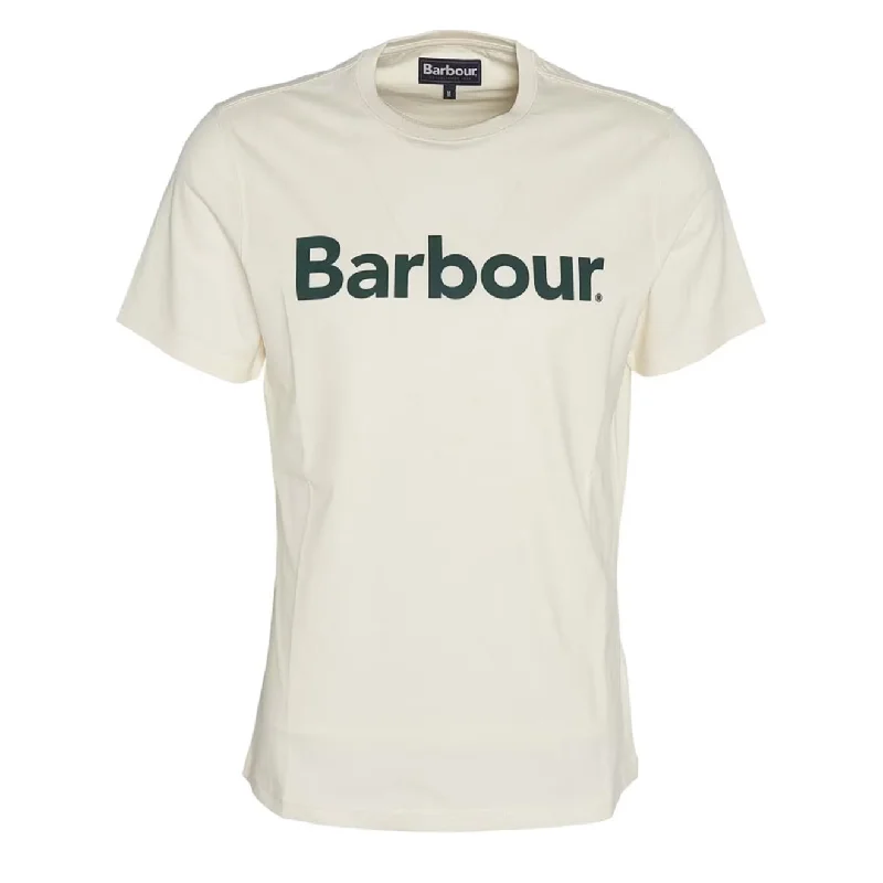 Barbour Logo T-Shirt Whisper White