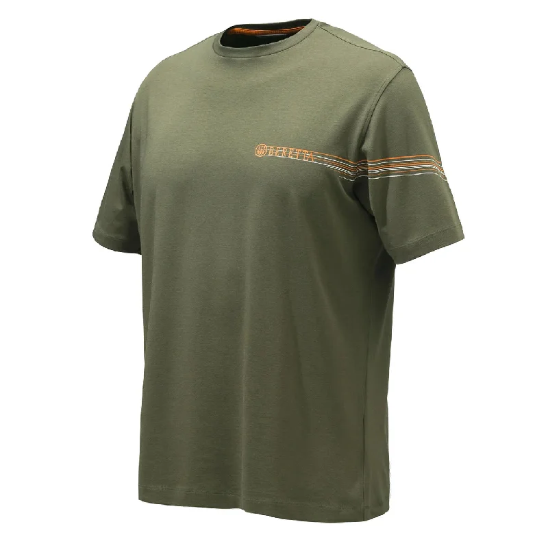 Beretta Lines T-shirt Green Stone