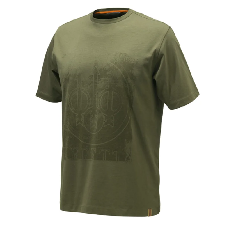 Beretta Logo T-Shirt Dark Olive