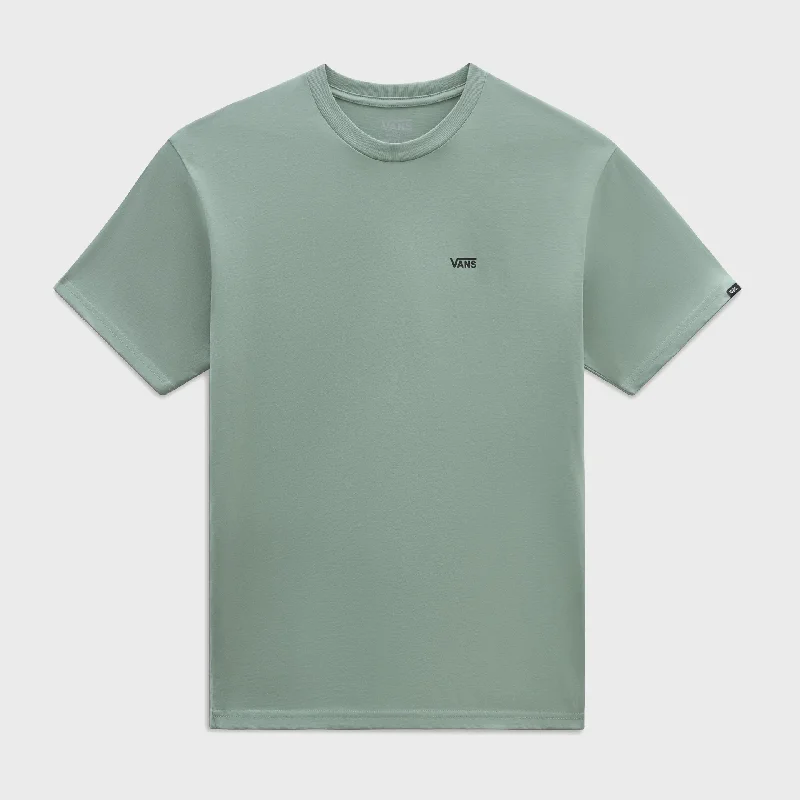 Vans Mens Left Chest Logo T-Shirt - Iceberg Green