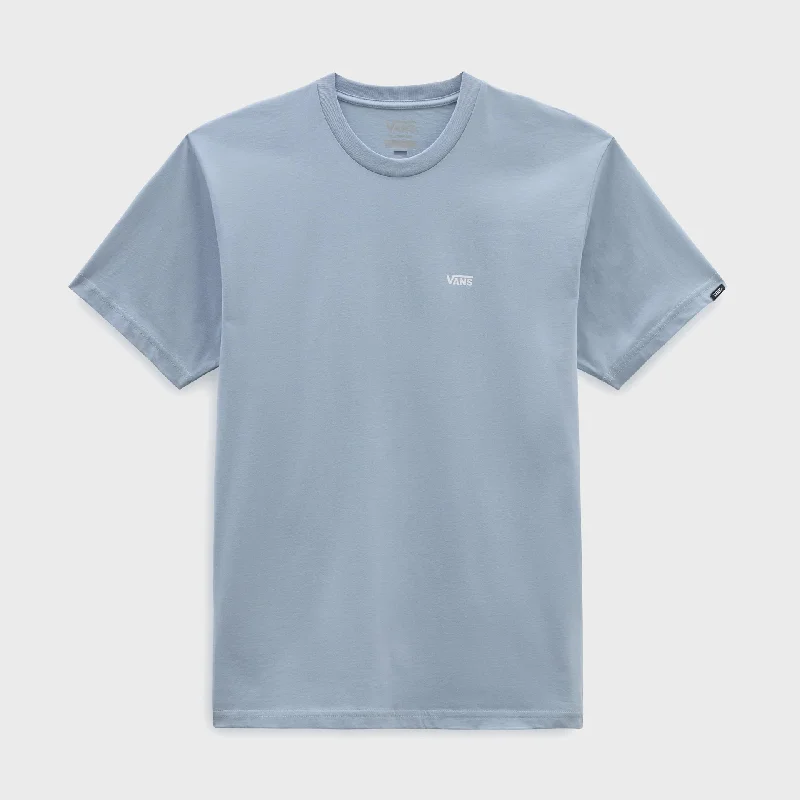 Vans Mens Left Chest Logo T-Shirt - Dusty Blue