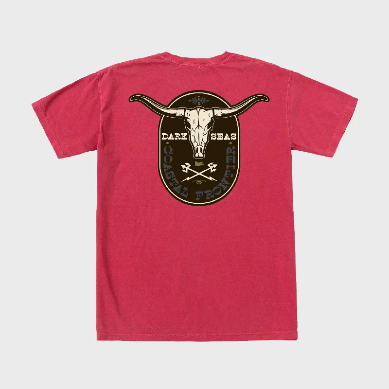 Dark Seas Cattlemen Mens T-Shirt - Glazed Ginger