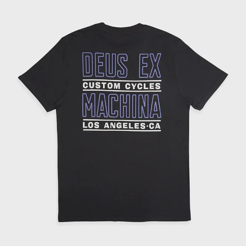 Deus Mens Beam T-Shirt - Anthracite