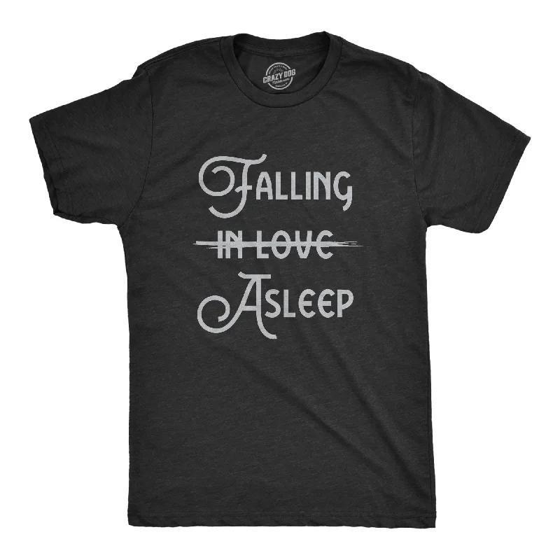 Falling Asleep Men's T Shirt