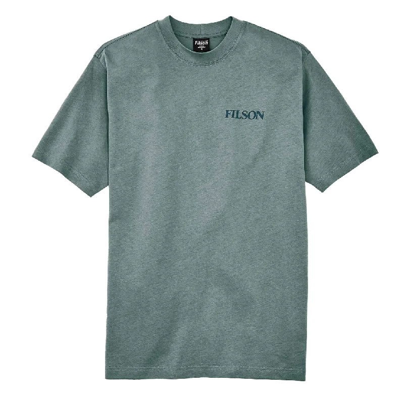 Filson Frontier Graphic T-Shirt Balsam Green / Salmo