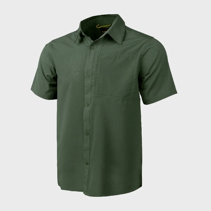 Florence Marine Airtex Expedition Short Sleeve Shirt - Thyme