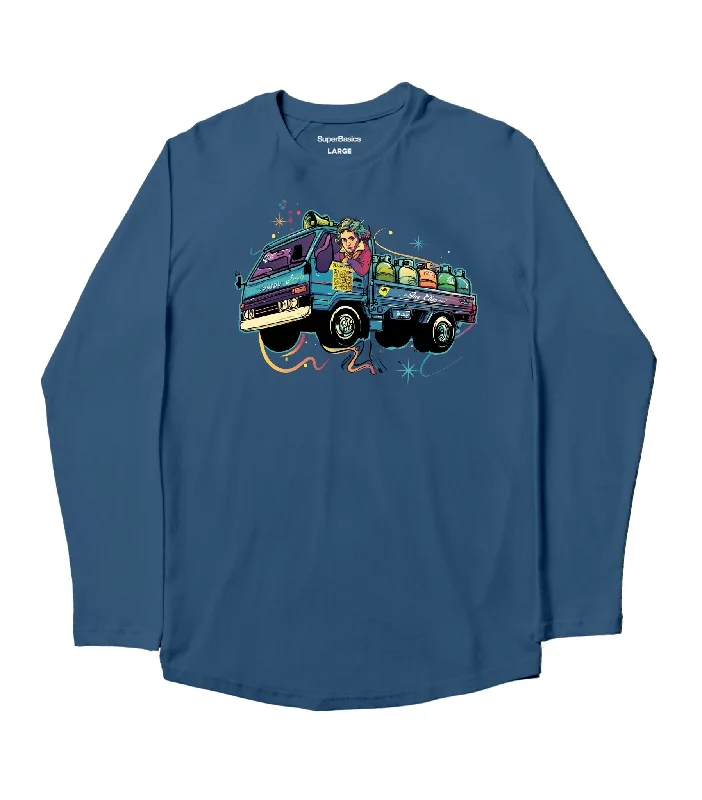 Gaz Truck | Kids Graphic Longsleeve Tshirt