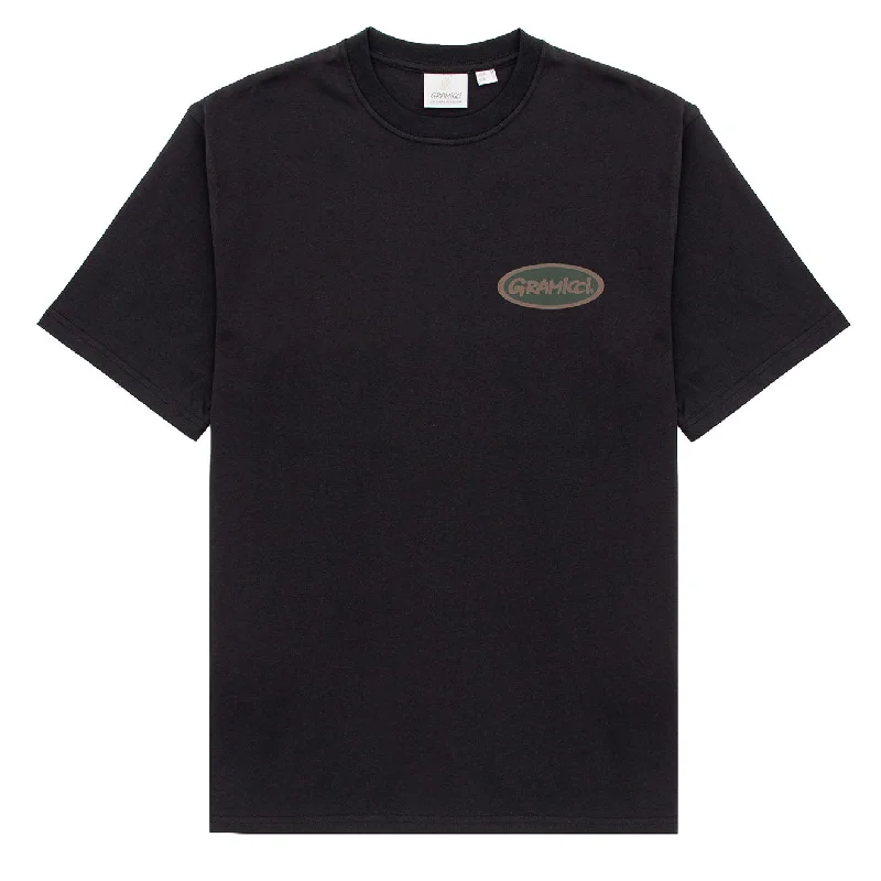 Gramicci Oval Tee Vintage Black