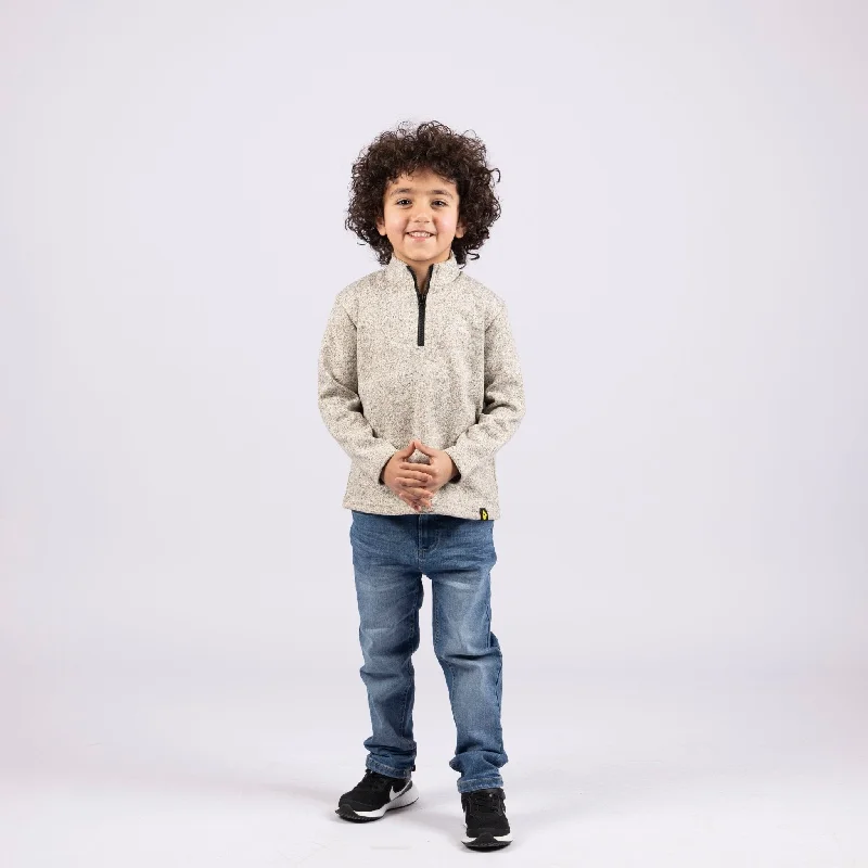 Hazel Wood | Kids Quarter Zip Sweater