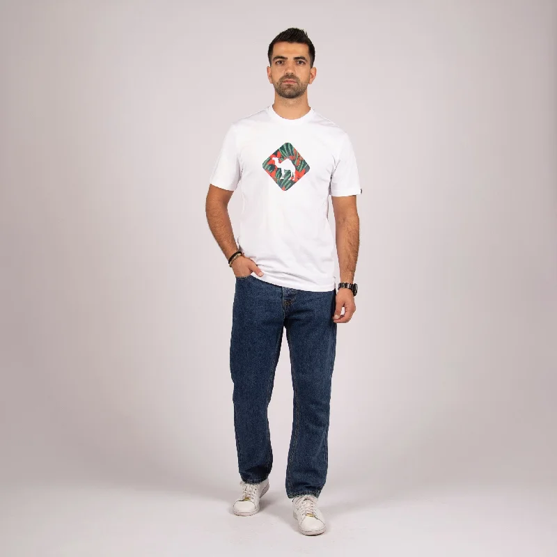 Jobedu Camel Crossing Tropical | Premium SuperBasic Ghraphic T-Shirt