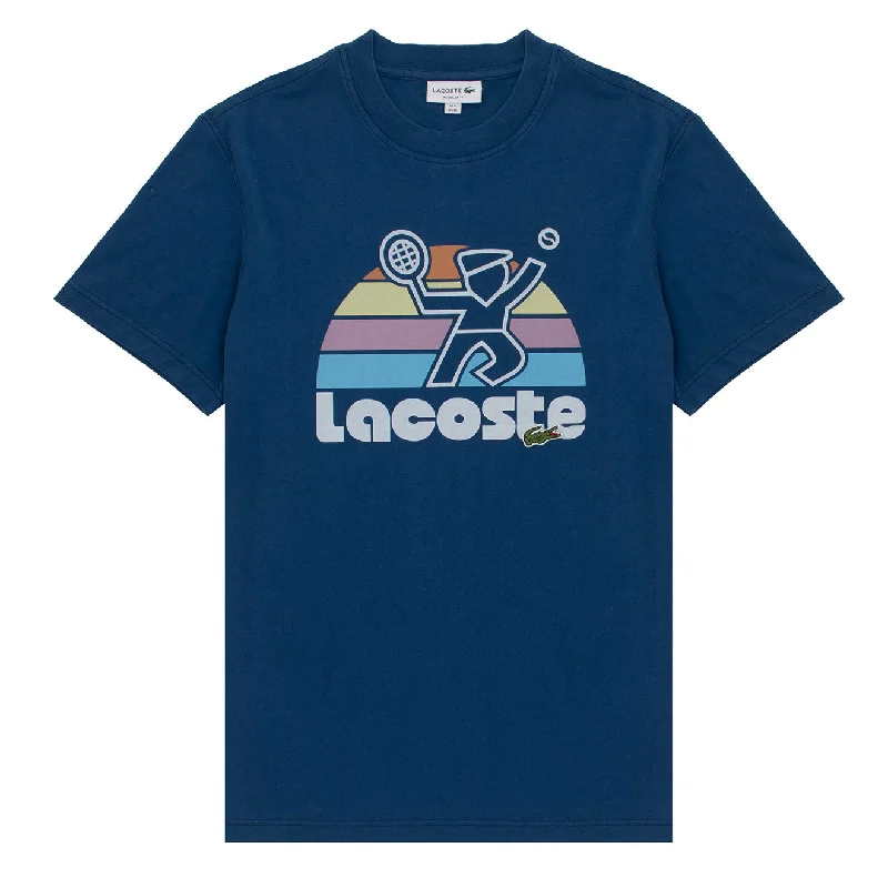 Lacoste Retro Tennis T-Shirt Globe