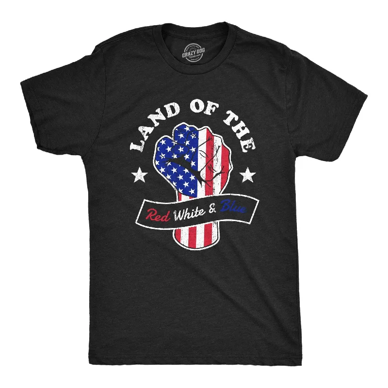 Land Of The Red White And Blue Men's T Shirt