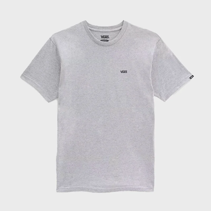 Vans Left Chest Logo Mens T-Shirt - Athletic Heather Grey