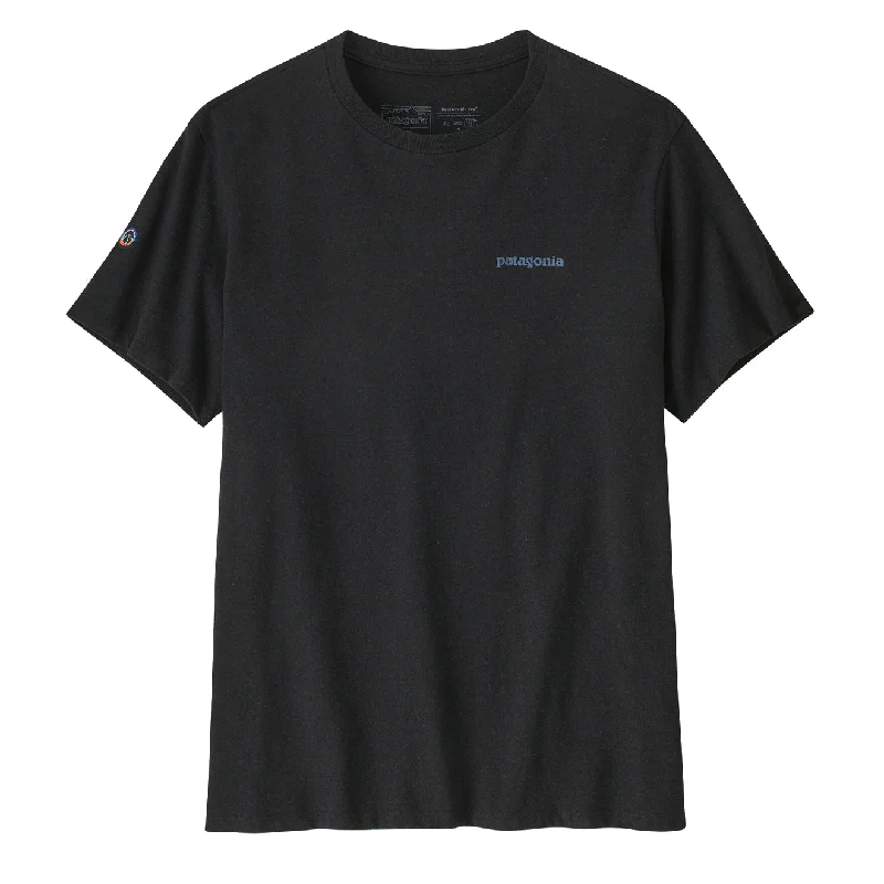 Patagonia Fitz Roy Icon Responsibili-Tee Ink Black