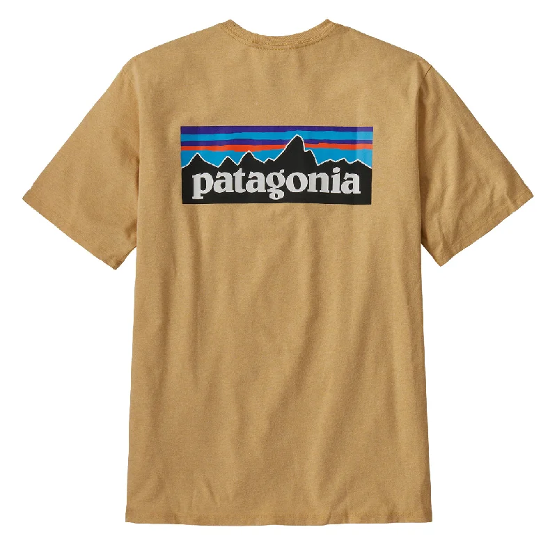 Patagonia P-6 Logo Responsibili-Tee Beeswax Tan