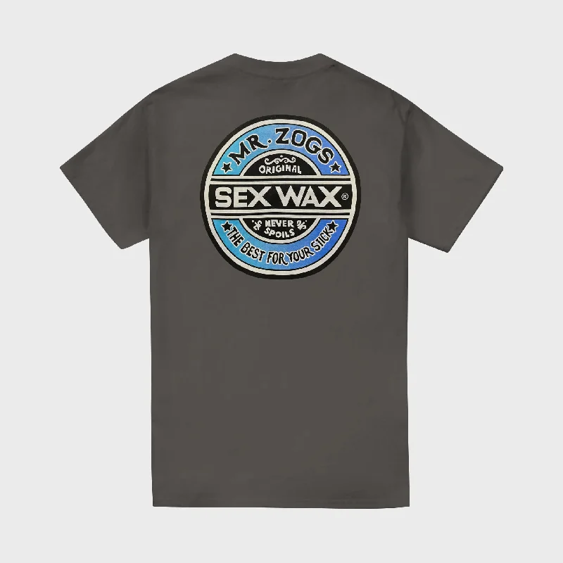 Sex Wax Mens The Fade T-Shirt - Charcoal