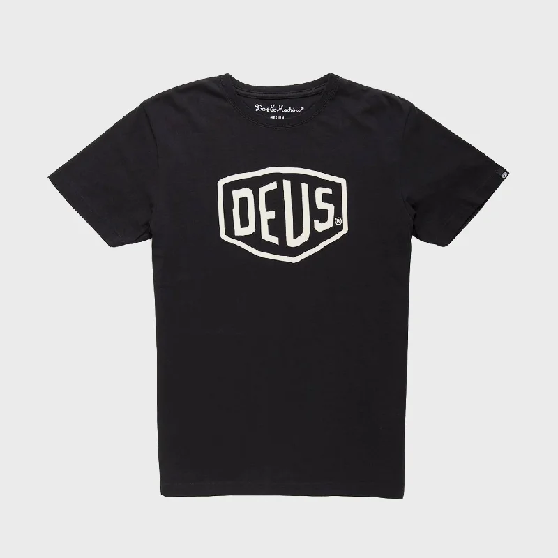 Deus Shield Mens T-Shirt - Black