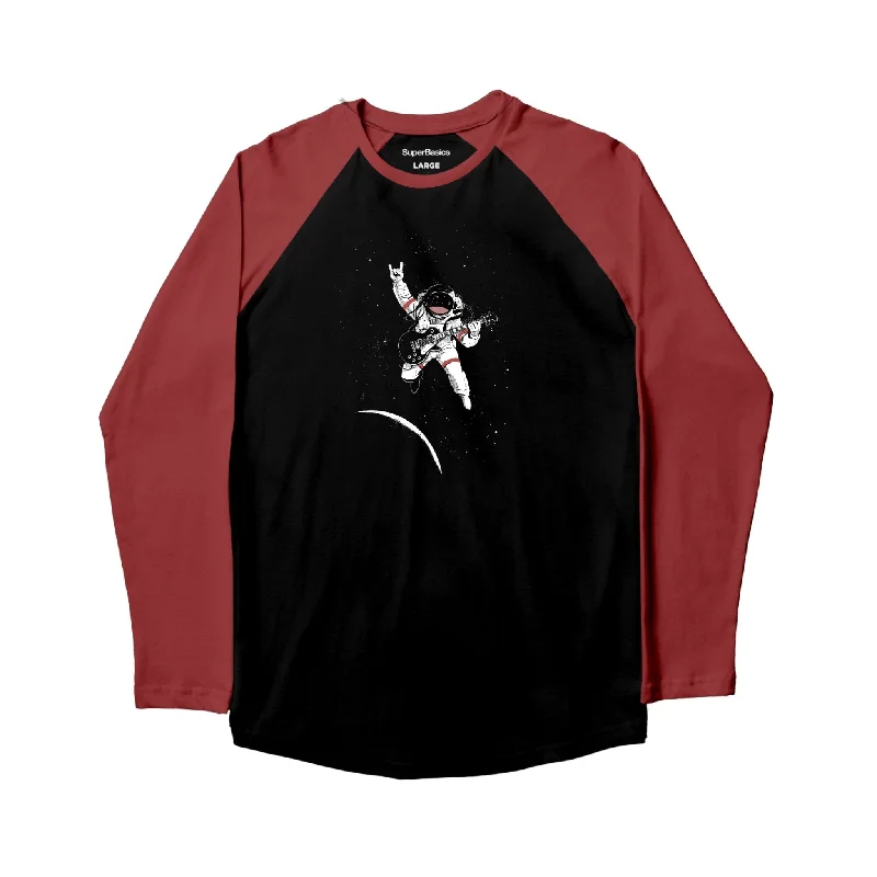 Solo In Space | Kids Ghraphic Long Sleeve Baseball Tshirt