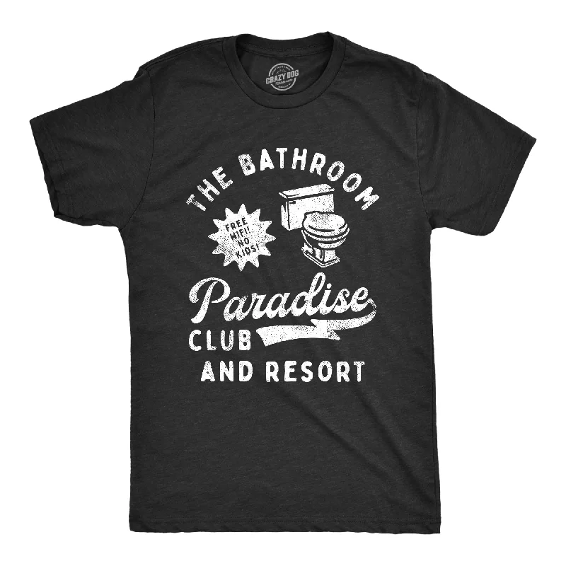 The Bathroom Paradise Club And Resort Men's T Shirt