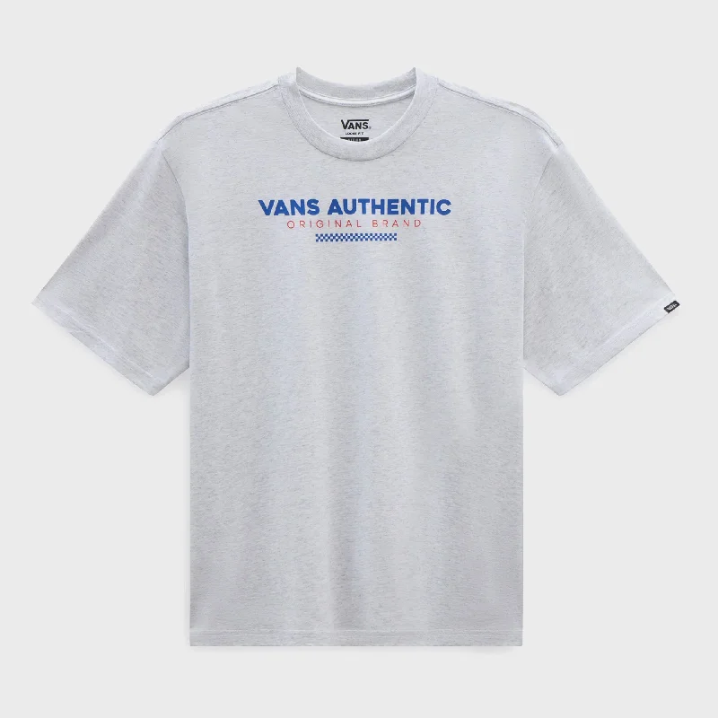 Vans Mens Sport Loose Fit T-Shirt - Light Grey Heather