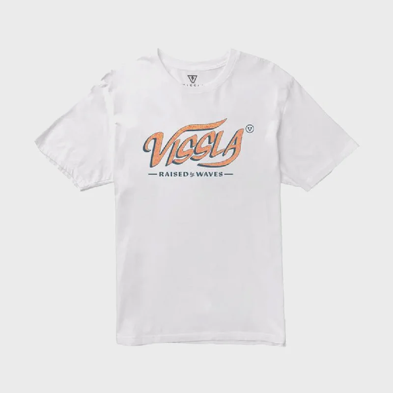 Vissla Mens Speedy Organic T-Shirt - White