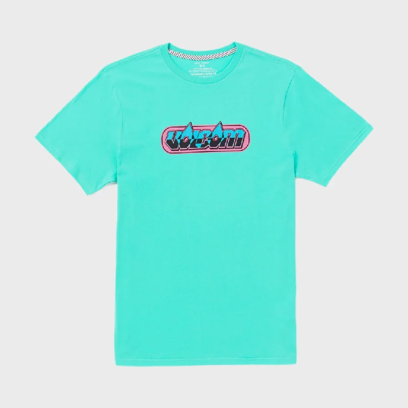 Volcom Mens Crash Test T-Shirt - Dusty Aqua