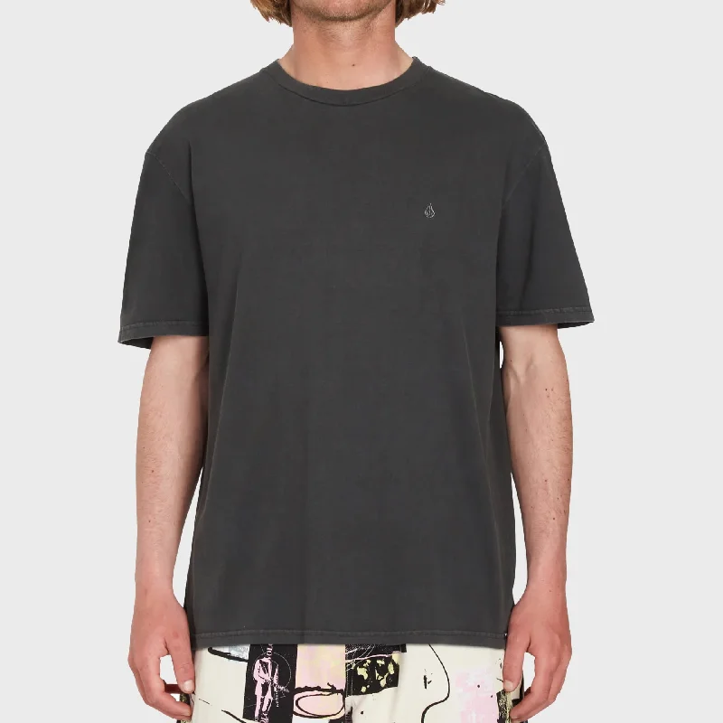 Volcom Mens Solid Stone T-Shirt - Black