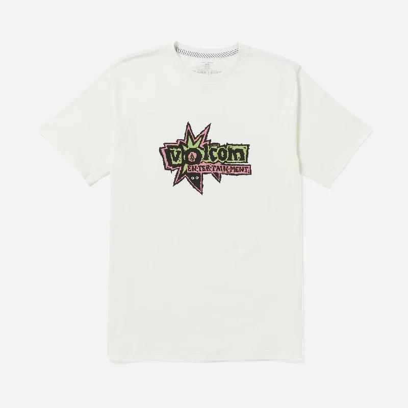 Volcom V Entertainment Fat Tony Mens T-Shirt - Off White