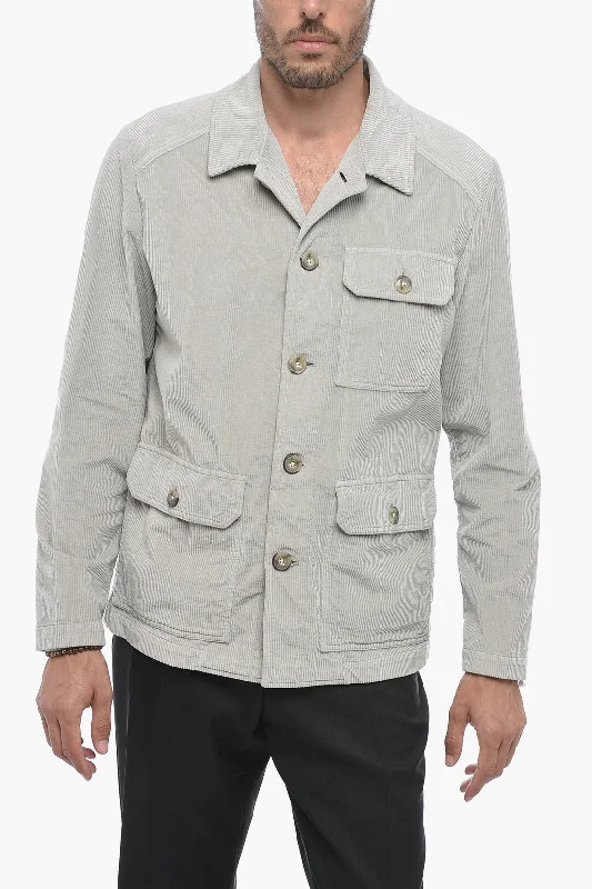 Altea Corduroy HARRISON Overshirt with Collar