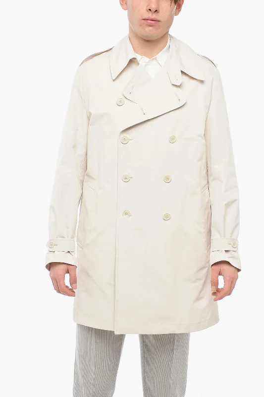 Aspesi Cotton Blend TITANIO Unlined Trench Coat