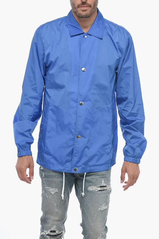 Comme Des Garçons SHIRT Back Printed Nylon Windbreaker Jacket