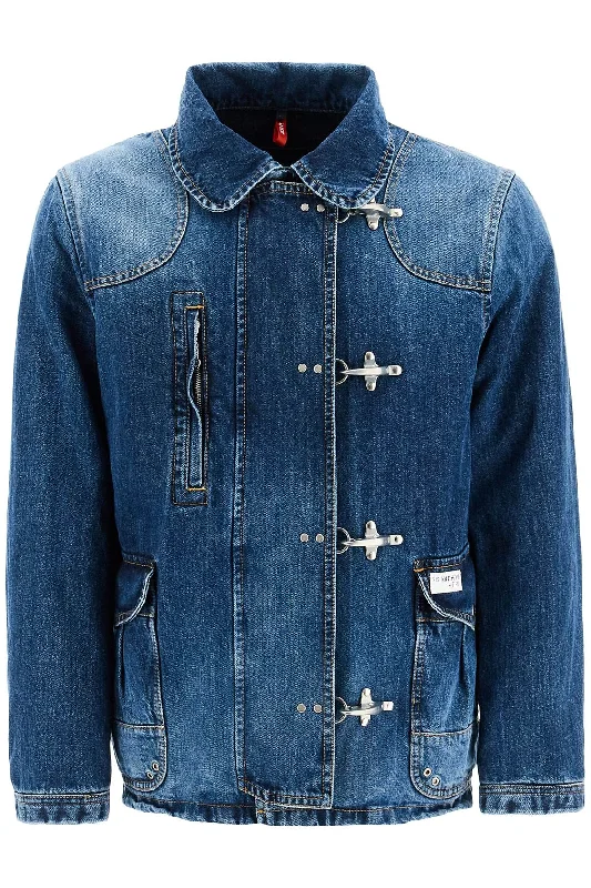 Fay Archive Men's blue Jacket With 4 Hooks