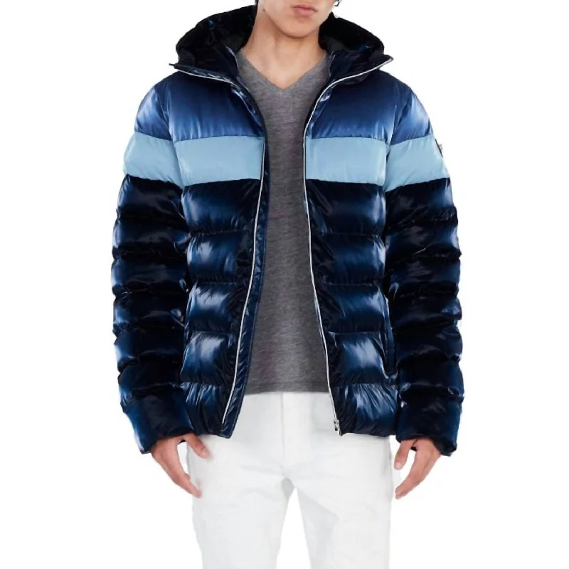 Men's Medium Weight Sparrow Coat In Blue Steel