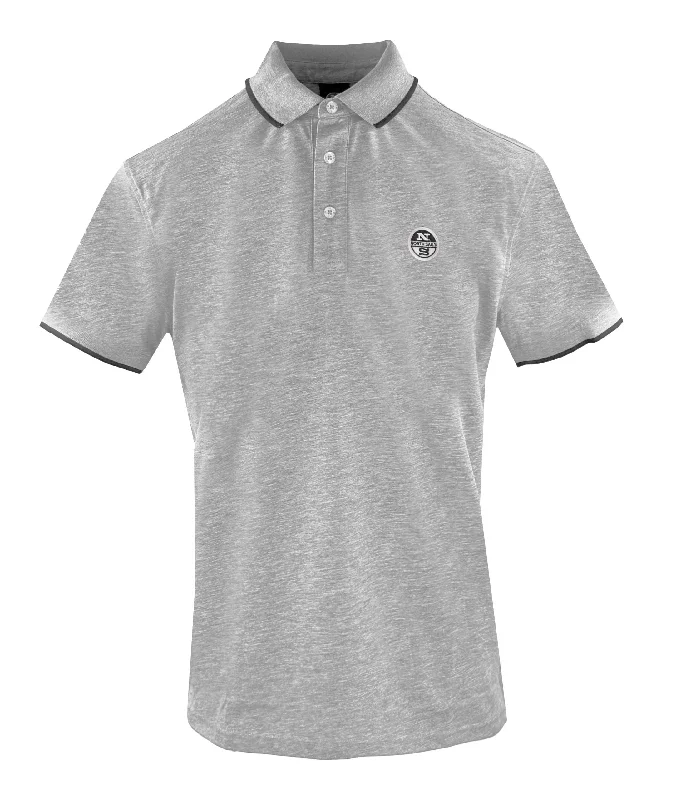 North Sails Melange  Polo with Front Men's Logo