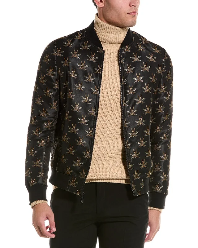 Paisley & Gray Hyde Bomber Jacket