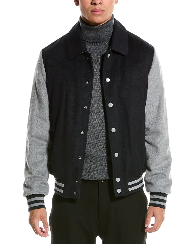 Paisley & Gray Wool-Blend Varsity Jacket