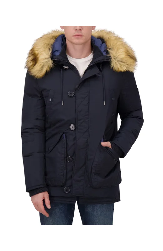 Robert Graham Men's Nylon Puffer Jacket