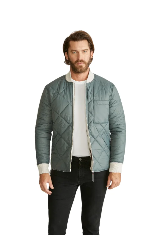 Robert Graham Men's Reversible Quilted Bomber Jacket