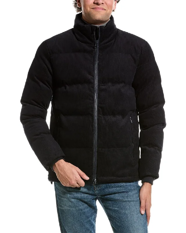 Slate & Stone Corduroy Padded Puffer Jacket