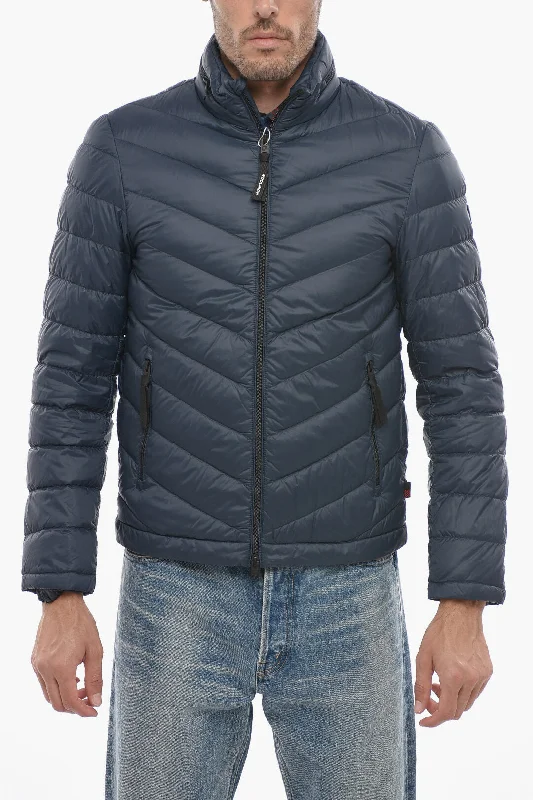 Woolrich Quilted Down Jacket with Extractable Hood